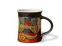 Algopix Similar Product 8 - Multicolored Handmade Pottery Mug 