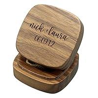 Algopix Similar Product 8 - Wooden Ring Box Personalized Ring Box