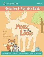 Algopix Similar Product 18 - Moose on the Loose  Coloring and