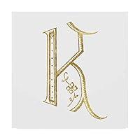 Algopix Similar Product 16 - Trademark Fine Art French Sewing Letter