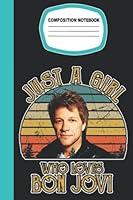 Algopix Similar Product 11 - Jon Bon Jovi Composition Notebook