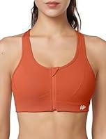 Algopix Similar Product 11 - Yvette Zip Front Closure Sports Bras