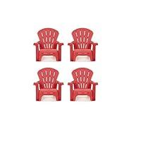 Algopix Similar Product 17 - Little Tikes Garden Chair (4 Pack), Red