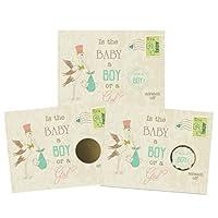 Algopix Similar Product 2 - My Scratch Offs  Its a Boy Vintage