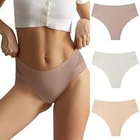 Algopix Similar Product 20 - Seamless Bikini Underwear for Women No