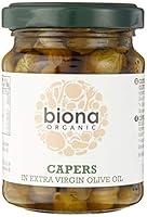 Algopix Similar Product 12 - BIONA Organic Capers In Olive Oil 120