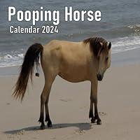 Algopix Similar Product 4 - Pooping Horse Calendar 2024 Funny