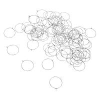 Algopix Similar Product 10 - TEHAUX 100pcs Stainless Steel Earring