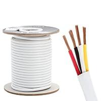 Algopix Similar Product 4 - 16 Awg 4C 100 Ft in Wall Speaker Wire