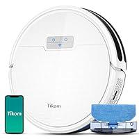 Algopix Similar Product 3 - Tikom Robot Vacuum and Mop Combo 2 in