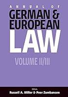 Algopix Similar Product 6 - Annual of German  European Law