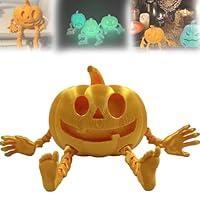 Algopix Similar Product 2 - Halloween 3D Printed Luminous Pumpkin