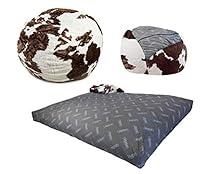 Algopix Similar Product 3 - CordaRoys Queen Convertible Beanbag 
