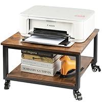 Algopix Similar Product 2 - Cakokow Under Desk Printer Stand 