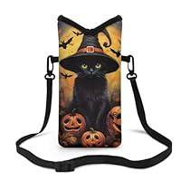 Algopix Similar Product 17 - Jeiento Halloween Phone Pouch Bag Black