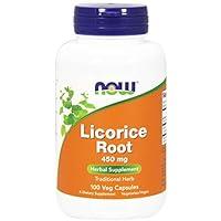 Algopix Similar Product 3 - NOW Foods, LICORICE ROOT 450mg 100 CAPS