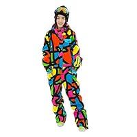 Algopix Similar Product 17 - Bluemagic Womens Jumpsuit Ski Suit S