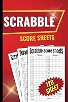 Algopix Similar Product 9 - Scrabble Score Sheets 120 Sheet for