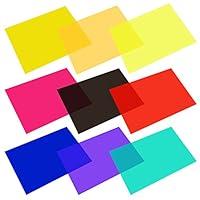 Algopix Similar Product 1 - eBoot 9 Pieces Gel Filter Transparent