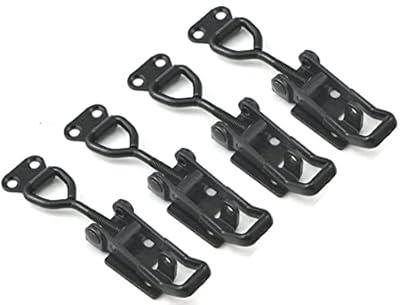 POWERTEC Heavy Duty Adjustable Latch-Action U Bolt Self-Locking Toggle Clamps, 2000 lbs Holding Capacity, 40341 (2 Pack) 20340