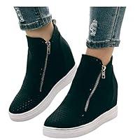Algopix Similar Product 11 - Cenglings Women Round Toe Hollow Out