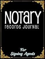 Algopix Similar Product 2 - Notary Public Journal for Signing