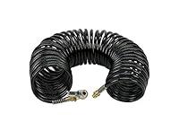 Algopix Similar Product 1 - VIAIR 35 Black Braided Coil Hose with