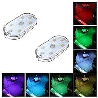 Algopix Similar Product 6 - 4 Pcs Car Interior Wireless Led Lights