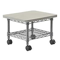 Algopix Similar Product 4 - Safco Onyx Rolling Cart Printer Stand