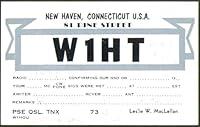 Algopix Similar Product 18 - W1HT Leslie MacLellan New Haven CT Ham