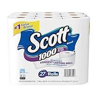 Algopix Similar Product 10 - Scott 1000 Sheets Per Roll Toilet
