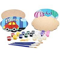 Algopix Similar Product 20 - VHALE Paint Your Own Door Sign 4 Sets