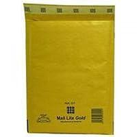 Algopix Similar Product 10 - MAIL LITE GOLD BL 180X260MM PK100 MLGD1