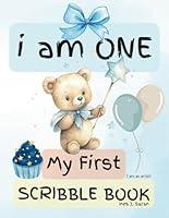 Algopix Similar Product 13 - I Am One My First Scribble Book Blank