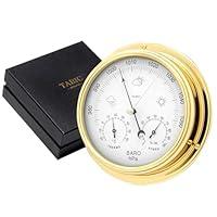 Algopix Similar Product 17 - Tabic Handcrafted Brass Barometer with