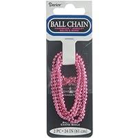 Algopix Similar Product 18 - Darice Fuschia Ball Chain