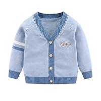 Algopix Similar Product 10 - Fnaobai Toddler Baby Boys Cardigan