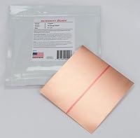 Algopix Similar Product 13 - Copper 26 Gauge Sheet - 6" x 6"