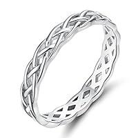 Algopix Similar Product 9 - 925 Sterling Silver Ring 4mm Eternity
