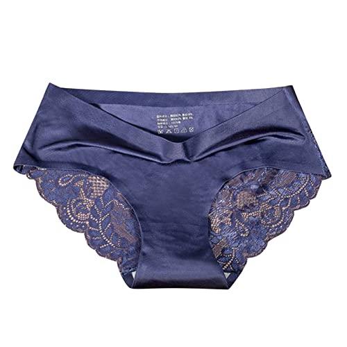 Vacger Underscore Panties for Women Breathable Ice Silk