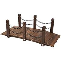 Algopix Similar Product 18 - Outsunny 5 ft Wooden Garden Bridge Arc
