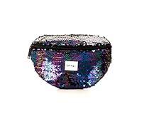 Algopix Similar Product 19 - Spiral Midnight Sequins Bum Bag Sport