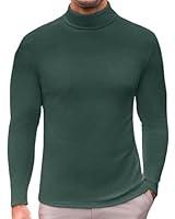 Algopix Similar Product 7 - Ekouaer Mens Turtleneck Long Sleeve