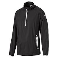 Algopix Similar Product 19 - Puma Golf Mens 12 Zip Wind Jacket