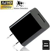 Algopix Similar Product 13 - USB Charger Camera AMCSXH 1080P Hidden