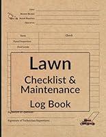 Algopix Similar Product 12 - Lawn Mower Checklist  Maintenance Log