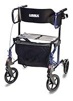 Algopix Similar Product 3 - Lumex HybridLX 2in1 Rollator Walker 
