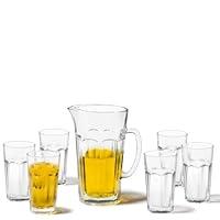 Algopix Similar Product 10 - LEONARDO Rock Glass, Set of 7