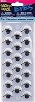 Algopix Similar Product 17 - Sticky Back EyesBlack WLashes 18mm