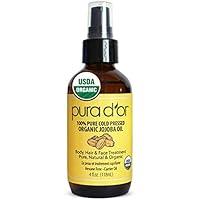 Algopix Similar Product 10 - PURA DOR Organic Jojoba Oil 4oz 